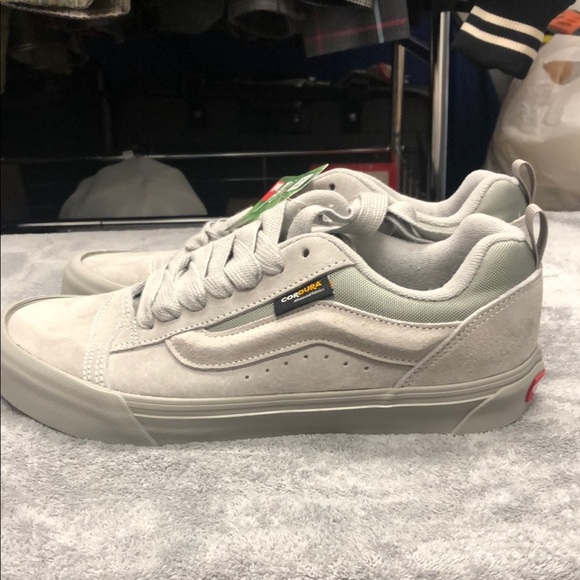 Vans Knu Skool Cordura Mix Gray Sneakers - Picture 2 of 5